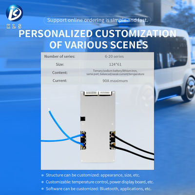 Lifepo4 Battery BMS For E-Bike 3.2v 9S-13S 30A-90A Battery Management System