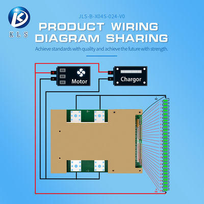 21 -24s 80a-100a Active Balancer BMS For Portable Energy Storage LFP Battery