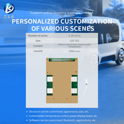 21 -24s 80a-100a Active Balancer BMS For Portable Energy Storage LFP Battery