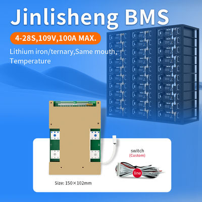 21 -24s 80a-100a Active Balancer BMS For Portable Energy Storage LFP Battery