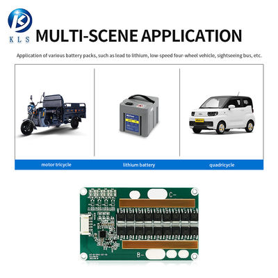 4S 12v Low Speed Car BMS LiFePO4 Balance BMS Battery Management Systems 10A-80A