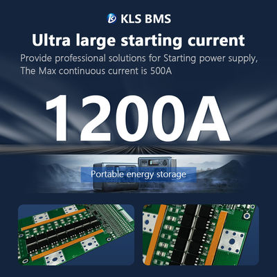 Lfp Lto Lifepo4 Battery Management System 4S 12V 8S 100A BMS For Car Start Battery