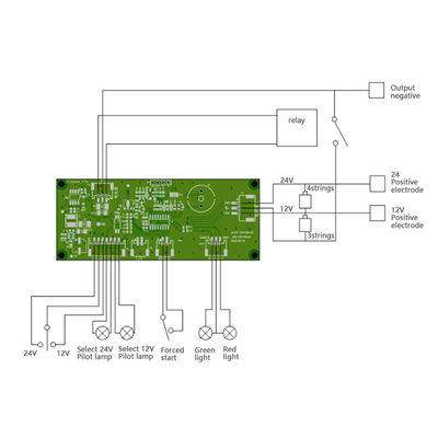 8S-24S 60A-100A Bms Board With 600A-1200A Peak Current For Lifepo4 Li-Ion Lto Battery