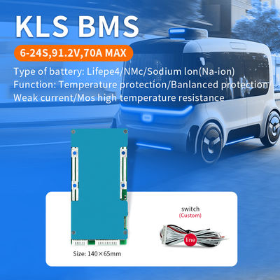 16S 20S 24S LiFePO4 Battery BMS for Electrical Bike Lithium Ion Battery Pack BMS Board