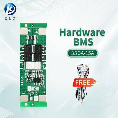 OEM 3S 3-15A Hardware BMS Battery Management System Lithium Battery BMS