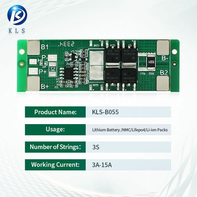 OEM 3S 3-15A Hardware BMS Battery Management System Lithium Battery BMS
