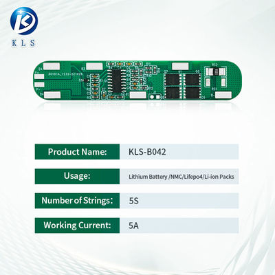 5S 5A Hardware BMS Lithium Battery BMS Board For Power Tool And Solar Battery Protection