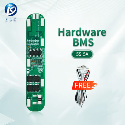 5S 5A Hardware BMS Lithium Battery BMS Board For Power Tool And Solar Battery Protection
