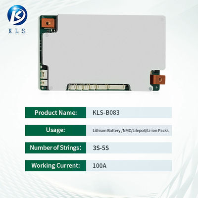 Custom 3S 5S 100A Smart BMS Board Lithium 18650 Battery BMS For Home Energy Storage