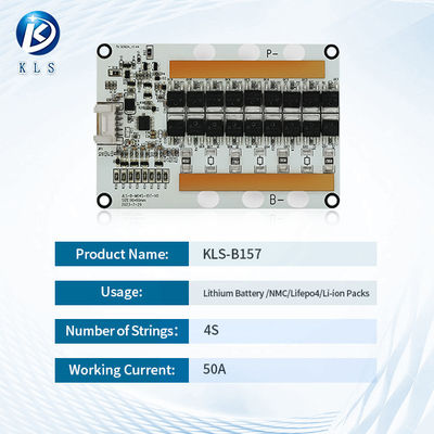 4S 50A Lithium Battery Management System BMS Protection Board For Energy Storage