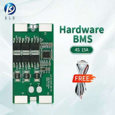 4S BMS Lifepo4 15A Active Balancer BMS Board For Power Tools And Solar Battery Pack