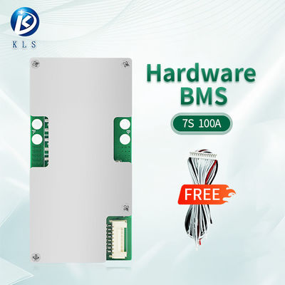 7S 80A 90A 100A Lithium Ion NMC LifePO4 Battery BMS Board With Balance Function