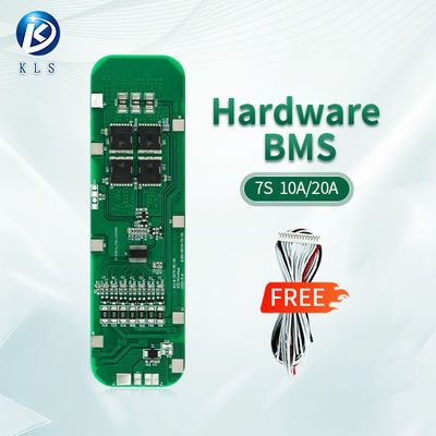 7S 24V 10A/20A Lithium Battery Protection BMS Board For E Bike And Power Tools
